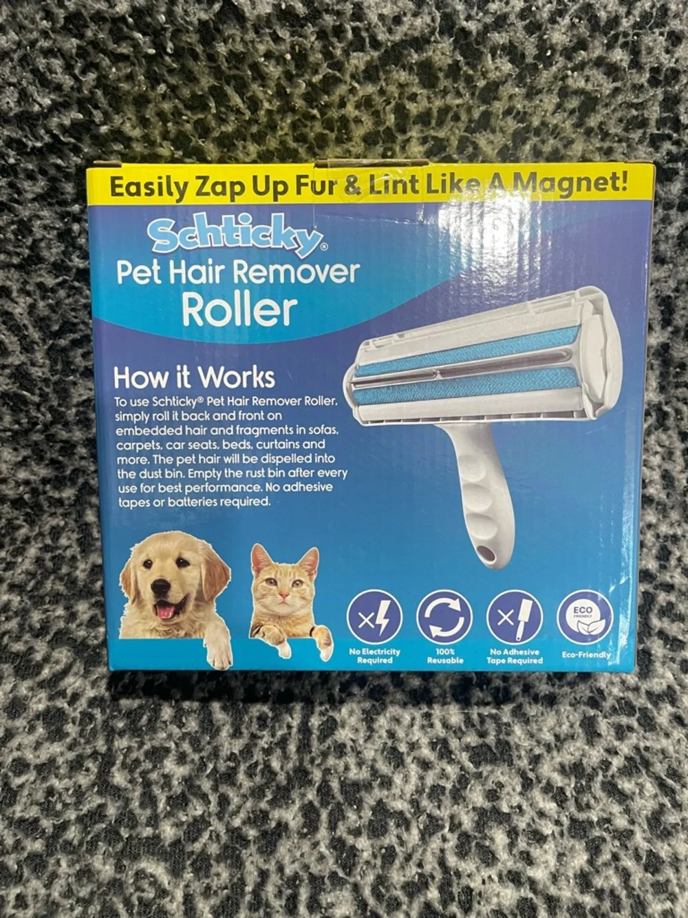 Pet Hair Remover Roller – White